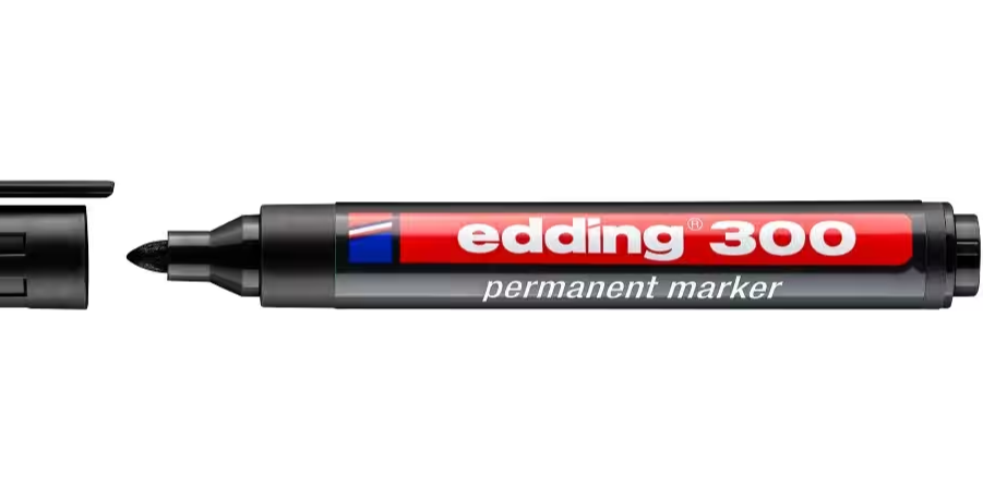 Edding 300 permanent marker - 2 stuks