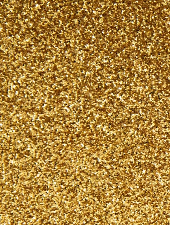 Gold Disco - Glitter plakfolie - 122 cm