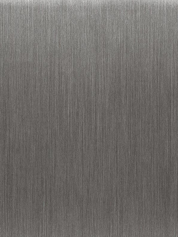 Stripes Dark Silver - 122 cm - metaallook