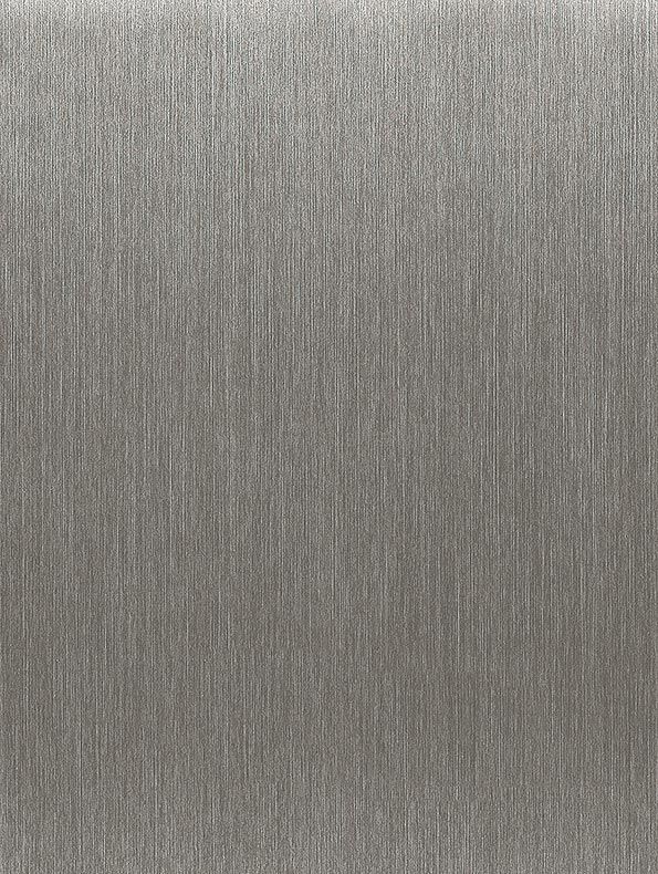 Stripes Medium Silver - 122 cm - metaallook