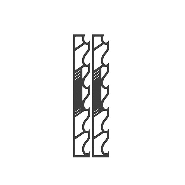 Vinyl Roll Holder - 6 rolls