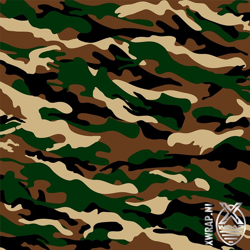 Camouflage Brown Green